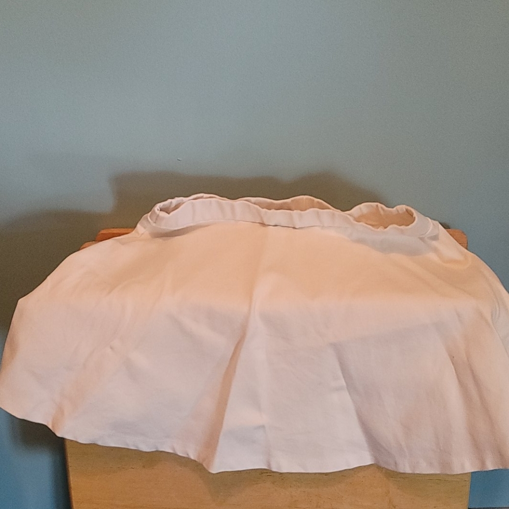 White skirt